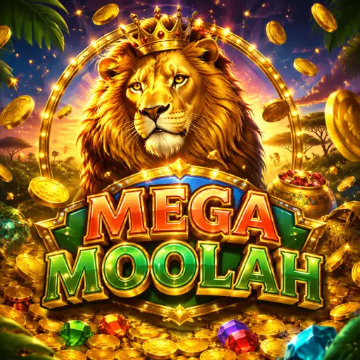 Slot de savana africana com leão e jackpot progressivo milionário